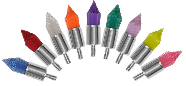 Zahnärztliche Einweg -Einweg -Prophy -Pinsel