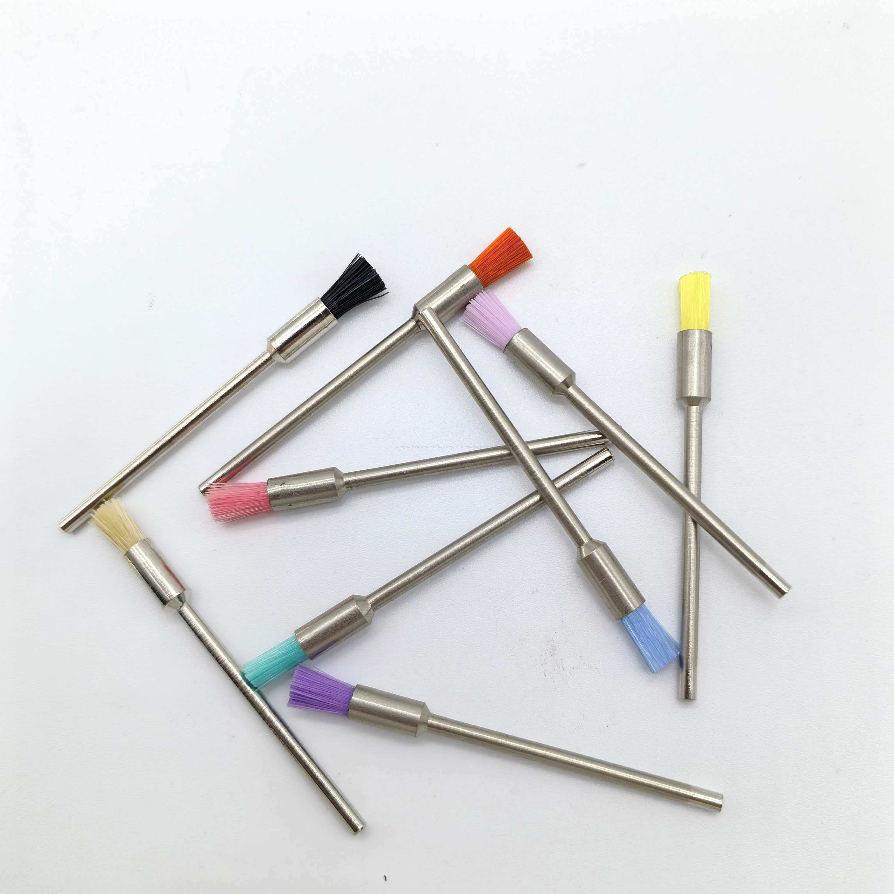 Großhandelspreis Premium Einweg-Zahnpflegezubehör HP Polierbürste mit geradem Griff