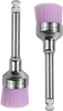 Hartes Prophybürste mit Metallgriff für Zahnspangen
