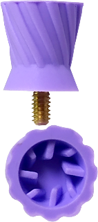 Lila vibrationsfreier Prophybecher zur Entfernung von Flecken