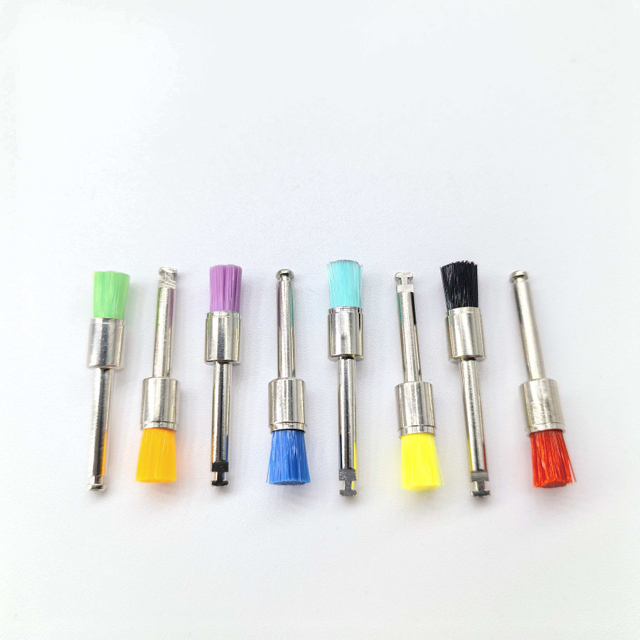 Ouwen Universal Use 100PCS/Box Dental Clinic & Home Use Latch Type Flat Brush