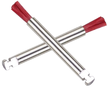 Flexibler Mikroprophybürste mit Metallgriff für Nagel Schönheit