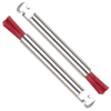 Flexibler Mikroprophybürste mit Metallgriff für Nagel Schönheit