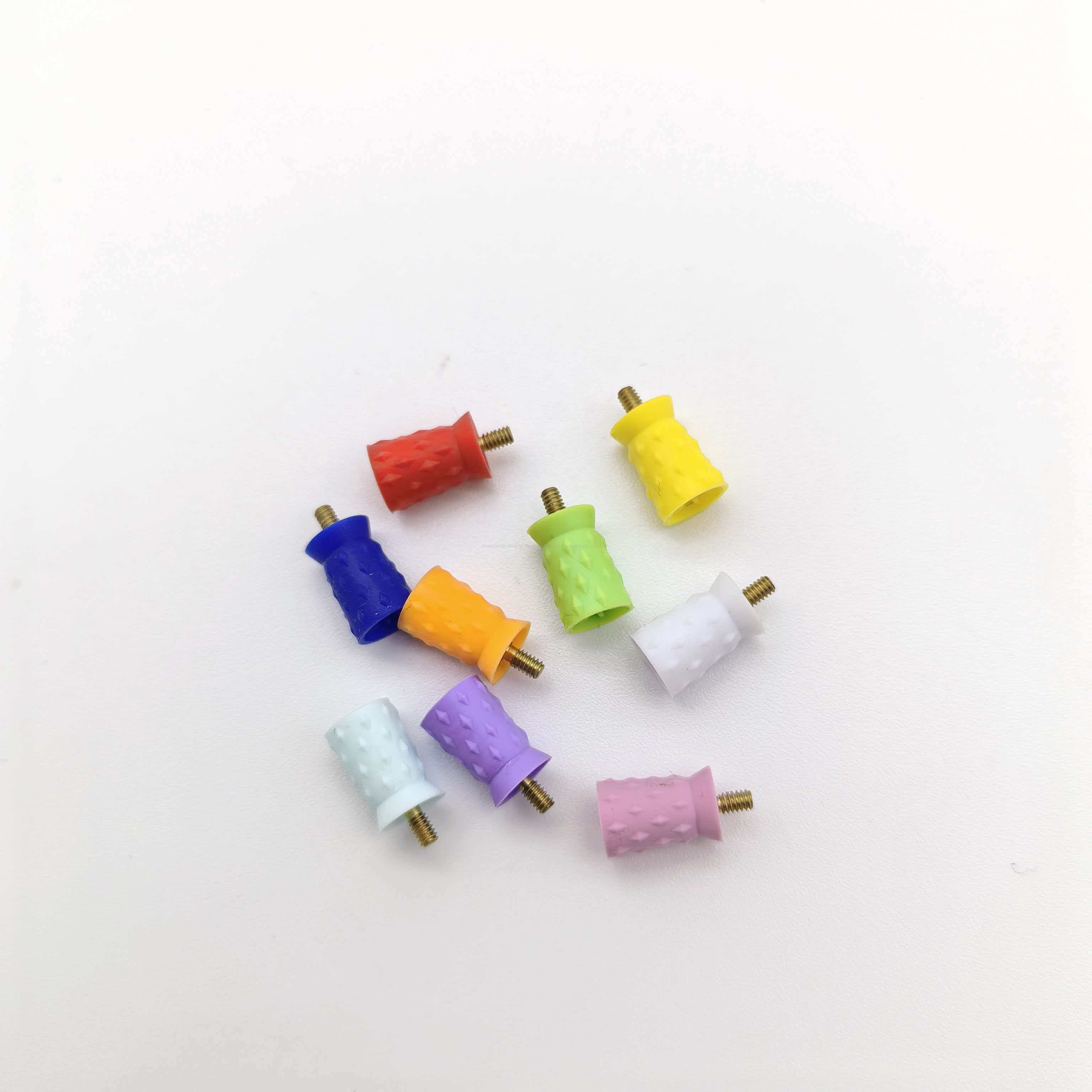 Hochpräzises Einweg-Zahnoberflächenbehandlungswerkzeug, Gewinde-Bump-Polierbecher