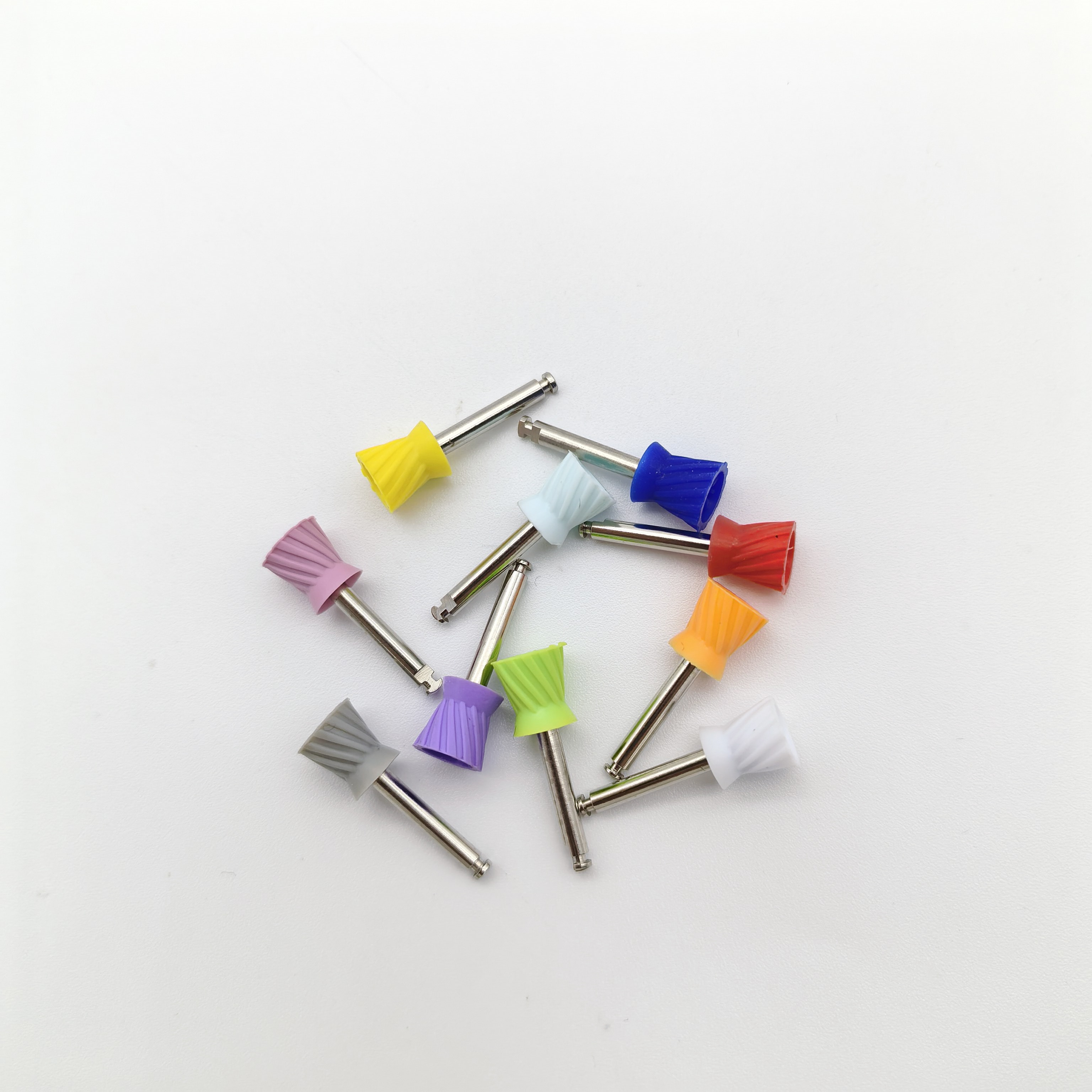 Advanced Material Professionelles Odontotherapie-Zubehör, Latch-Typ, achtseitiger Polierbecher