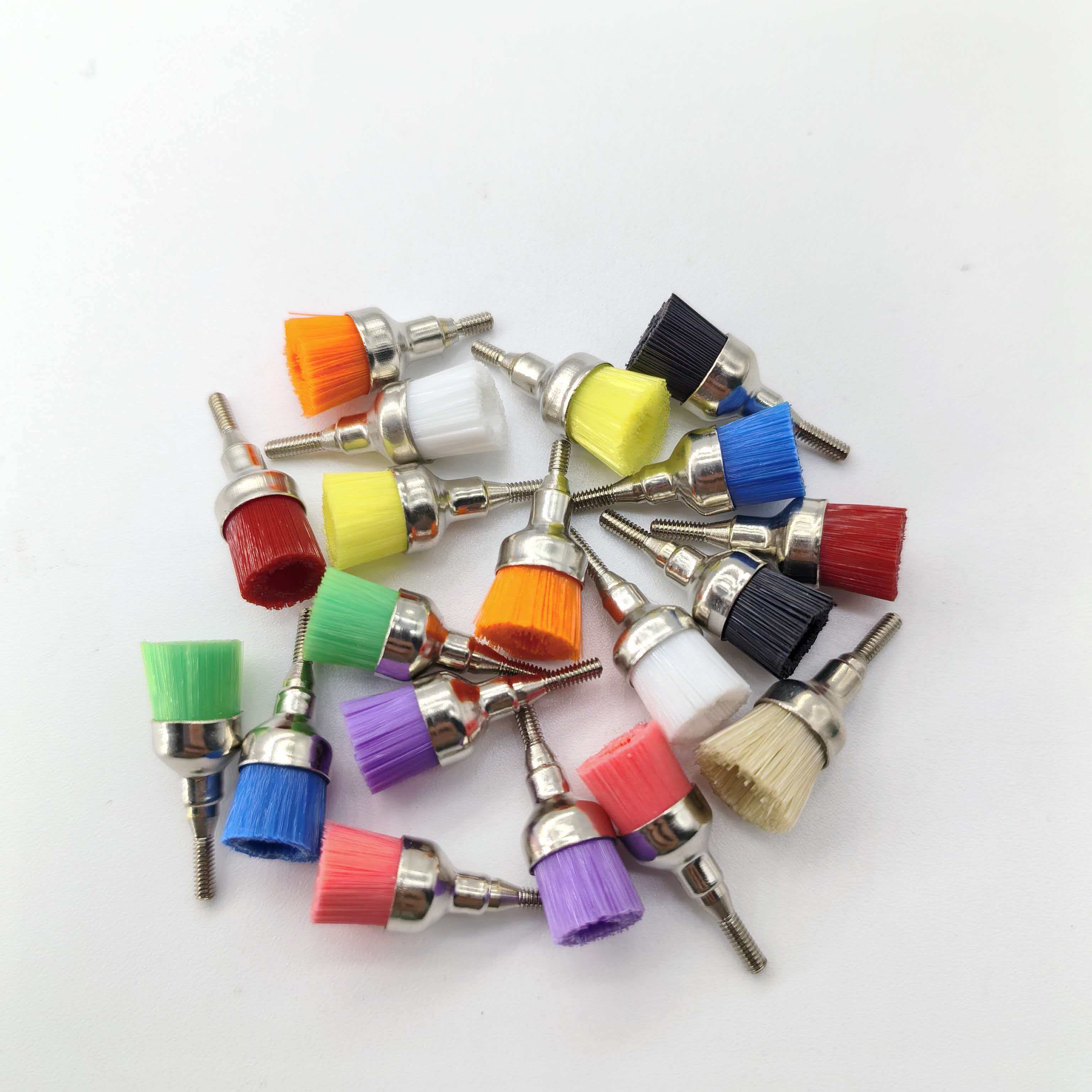 Neues Design, komfortabler, sicherer Zahnpolierbecher, Großhandel mit Gewinde-Topfbürste