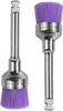 Hartes Prophybürste mit Metallgriff für Zahnspangen
