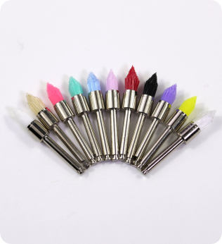 Grüne temperaturbeständige Prophybürste für die Mundgesundheit