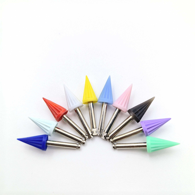 Weiches Material, zahnfleischsicheres Zahnreinigungswerkzeug, konischer Polierbecher mit Riegel