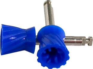 Blau vibrationsfreie Prophybecher für Prophywinkel